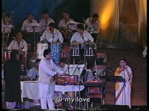 Lata Mangeshkar Yaara Sili Sili Live Performance
