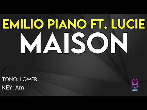 Emilio Piano Ft Lucie Maison Karaoke Instrumental Lower