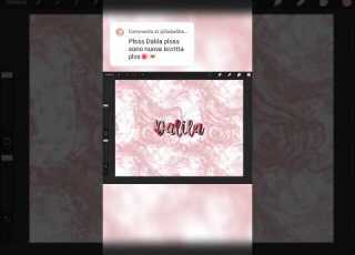 Names Series Dalila Procreate Chechiarasia Digitalart Writing