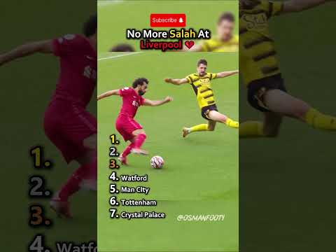 لن يبقى صلاح في ليفربول بعد الآن