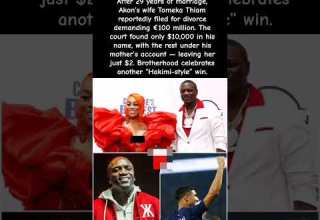 Akon S Wife Filed For 100M Divorce She Got 2 Brotherhood Wins Viral