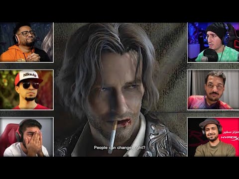 ردة فعل اليوتيوبرز من موت لوس Resident Evil 4 Remake