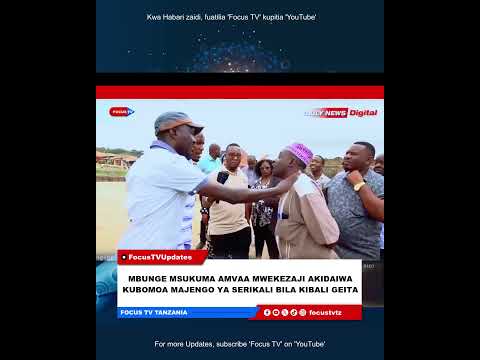 MP Musukuma Ties Shirts With Investor Geita