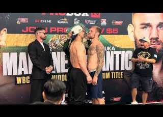  Lester Martinez Vs Luka Plantic Face Off
