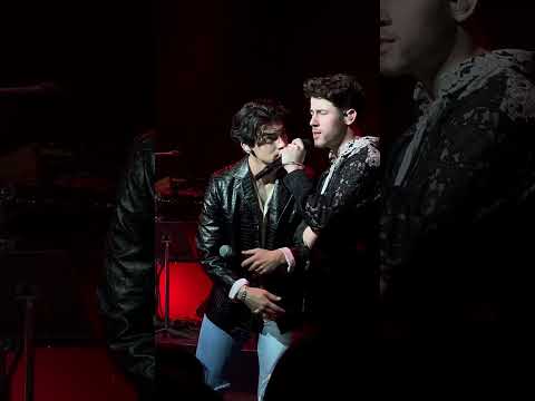 Burnin Up Red Dress Concert Nickjonas Joejonas Jonasbrothers Shorts