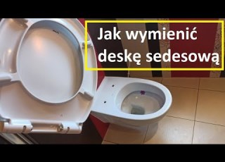 Jak Wymienić Deskę Sedesową W Toalecie Wymiana Na Wolonopadającą Koło Geberit Deska Klozetowa