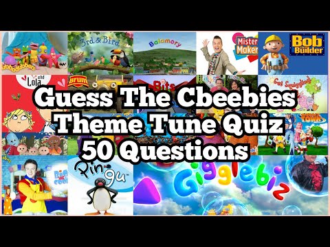 Guess The Cbeebies Theme Song Quiz 50 Questions Early 2000s 2010s