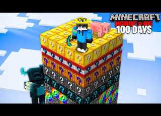 Minecraft But I M Trapped On One Lucky Chunk