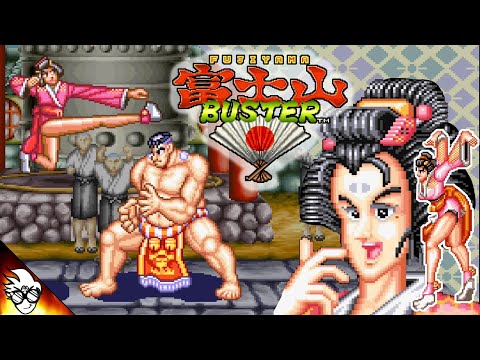 Fujiyama Buster Shogun Warriors Arcade 1992 Geisya Playthrough LongPlay