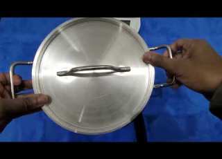  Falaja Large Stock Pot Stainless Steel Cooking Pot Review Nice Pot But It Needs Lots Of Refineme