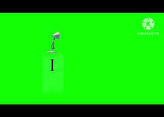  Pixar Lamp With I Green Screen