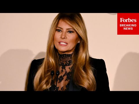 FULL REMARKS Melania Trump Teases Brand New Legislative Initiative For 2026