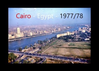  القاهرة والأهرامات مصر 1977 78
