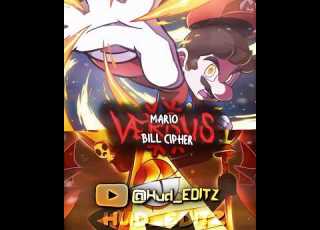 Mario Vs Bill Cipher Mario Billcipher Nintendo Gravityfalls Shorts