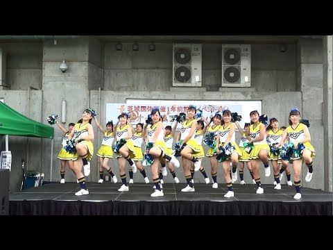 常磐大高チアリーダー 屋外ステージ完全撮影 みとオータムフェスティバル2018