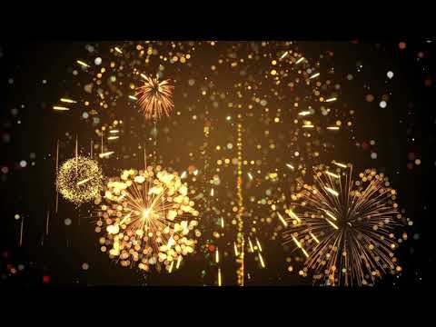 Fireworks Celebration Background 4k Video Effects