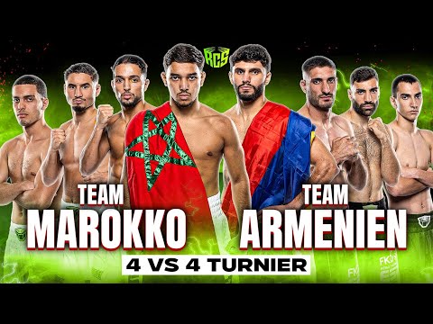4vs4 TEAM FIGHT Marokko Vs Armenien RINGLIFE COMBAT Underground 4