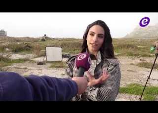 رومنسيه طاغيه في اغنيه الشامي و لين الحايك عايش لعيونك