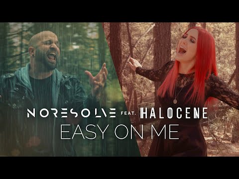 NO RESOLVE Feat Halocene Easy On Me Adele ROCK Cover Duet Version