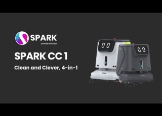  SPARK Introduce PUDU CC1 Clean And Clever 4 In 1 Scrubbing Sweeping Vacuuming Dust Mopping
