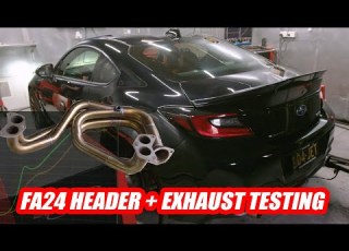  Do Exhaust And Headers Work On FA24 BRZ GR86 Dyno Test Motive Garage