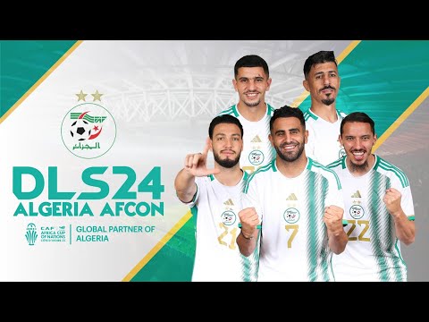 تحميل دريم ليج 2024 مود منتخب الجزائر كأس أمم إفريقيا بأخر الأطقم و اللاعبين DLS 24 ALGERIA AFCON