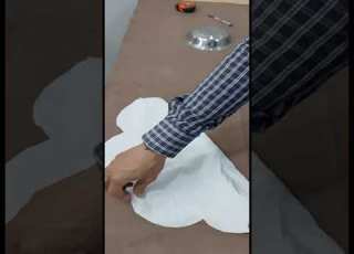  عمل وردة قماش Make A Fabric Rose Sewing