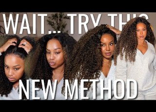 Why I Lost My Confidence New CURLY GLUELESS WIG Looks Too NATURAL For Beginners Ft Nadula