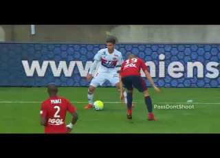  Houssem Aouar Olympique Lyon 2017 18 Magnificient Goals Assists Skills Passes
