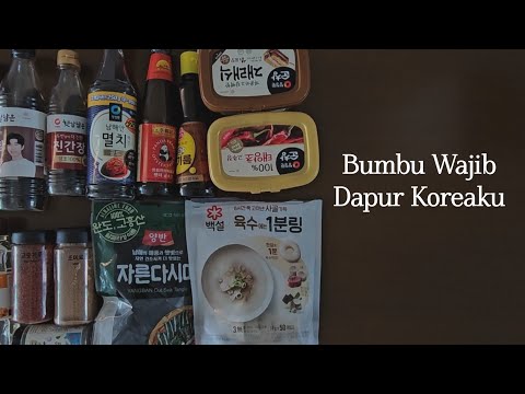 Bumbu Dapur Wajib Di Dapur Koreaku