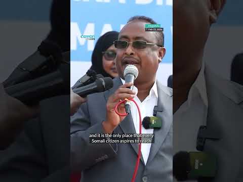 Mogadischus Bürgermeister Verteidigt Die Entwicklungsbilanz Der Stadt Und Warnt Die Bevölkerung V