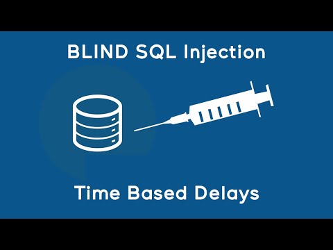 Blind SQL Injection Time Delay Attack
