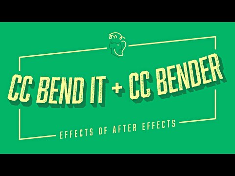 CC Bend It CC Bender Effects Of After Effects