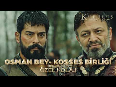 Kosses Ve Osman Bey Kuruluş Osman Özel Kolaj