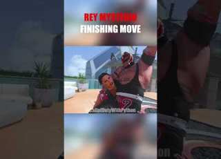 REY MYSTERIO FINISHING MOVE BOOYAKA 619 Wwe 619 Cod Warzone Edit Shorts Fyp Reymysterio Mw3