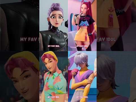 Video Kpop Demon Hunters Idol Zoey Huntrix Kpopdemonhunters Rumi Demon Jinu Mira