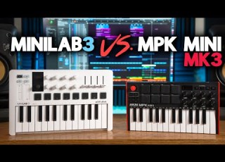 Arturia MINILAB 3 VS Akai MPK Mini Mk 3 Which MIDI Keyboard Should YOU Choose