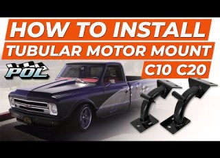 How To Install Tubular Motor Mounts 67 72 Chevy C10 C20 GMC C15 Truck Suburban