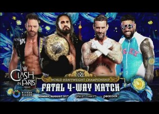  WWE Clash In Paris 2025 Official And Full Match Card HD