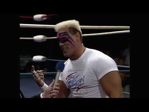NWA WRESTLING 1988 THE GREAT AMERICAN BASH STING PROMO VIDEO JIM CROCKETT PROMOTIONS STINGER