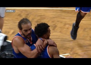 Courtney Lee Halftime Buzzer Beater Knicks Vs Nets October 20 2016 2016 17 NBA Preseason