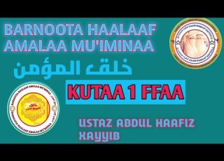  Haalaafi Amala Mu Iminaa Kuta 1ffaa Ustaz Abdul Haafiz Xayyib Woliin Tutti Gaarii