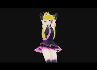 MMD Nintendo Peach Hip Sway TikTok Dance