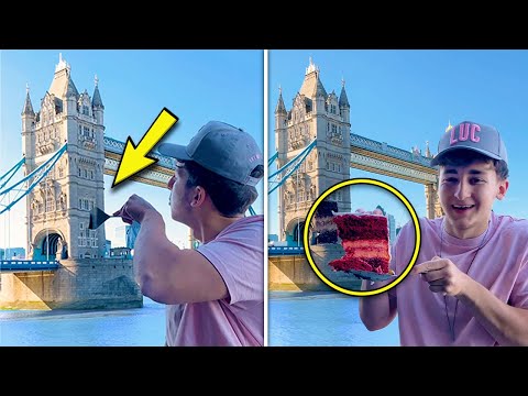 Everything Is CAKE London Bridge Turning Into Cake