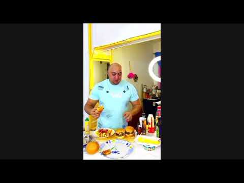 البتنجان ياخد البرجر في حته تانيه