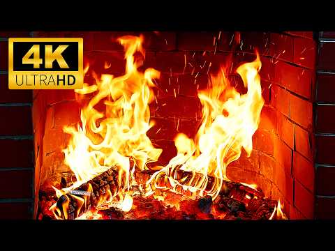 Warm Fireplace Ambience Real Crackling Fireplace With Relaxing Fire Sounds 4K Fireplace Warm Fireplace Ambience Real Crackling Fireplace With Relaxing Fire Sounds 4K Fireplace