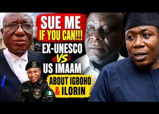 SUE ME IF YOU CAN Ex UNESCO Staff Dares US Imaam Over Sunday Igboho Insecurity In Ilorin