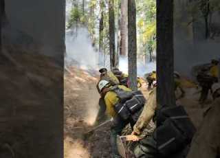 The Sounds Of Wildland Firefighting Hotshot