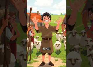  الر اع ي الك ذ اب كذبة ثقة درس قرية ذئب حكايات قصص للأطفال
