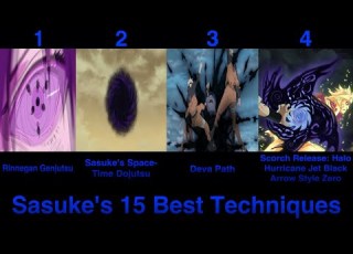 Sasuke S 15 Best Techniques